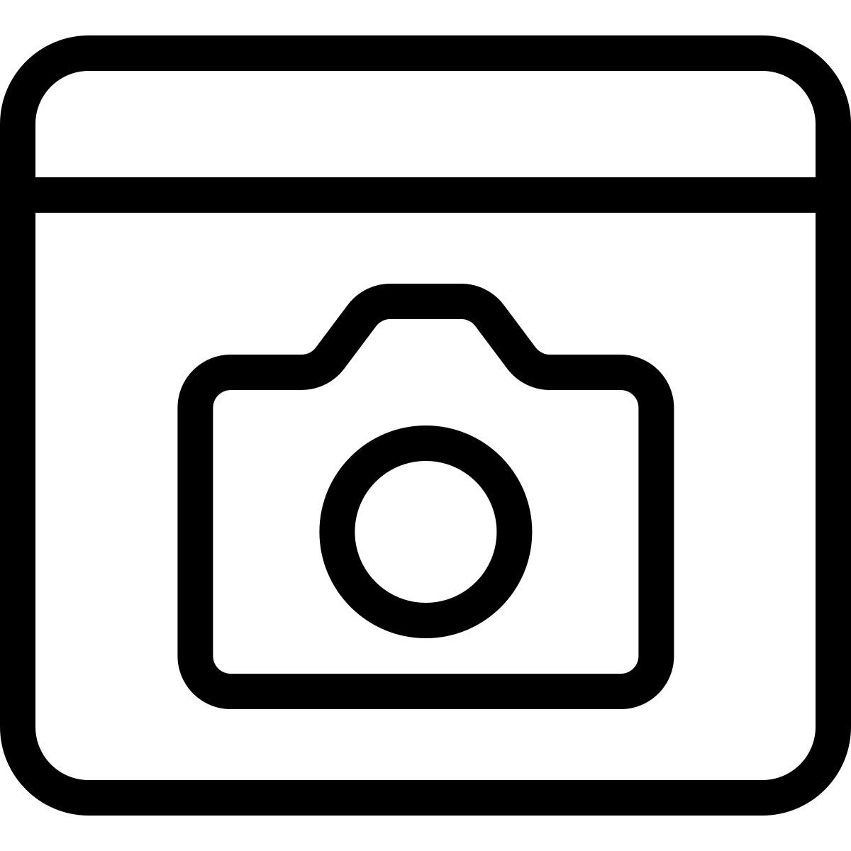 site web de photos icon
