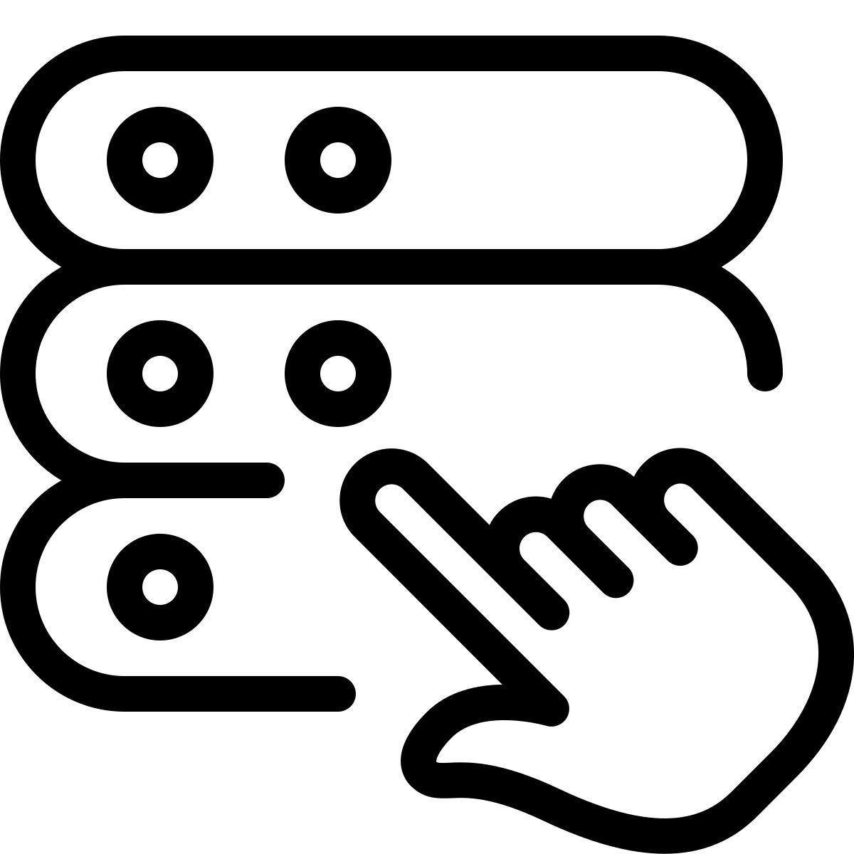 klicken sie auf server icon