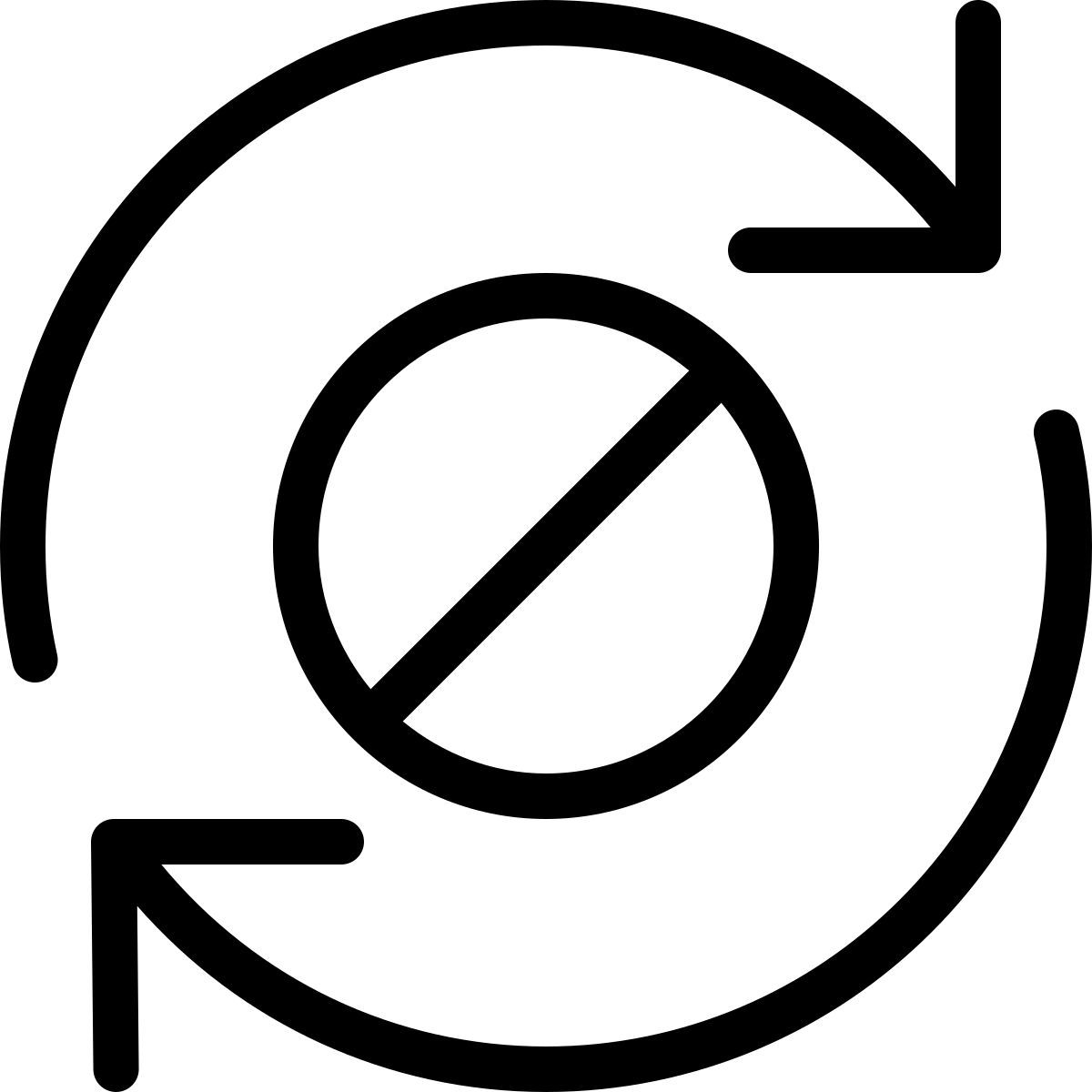cancelar sincronização icon