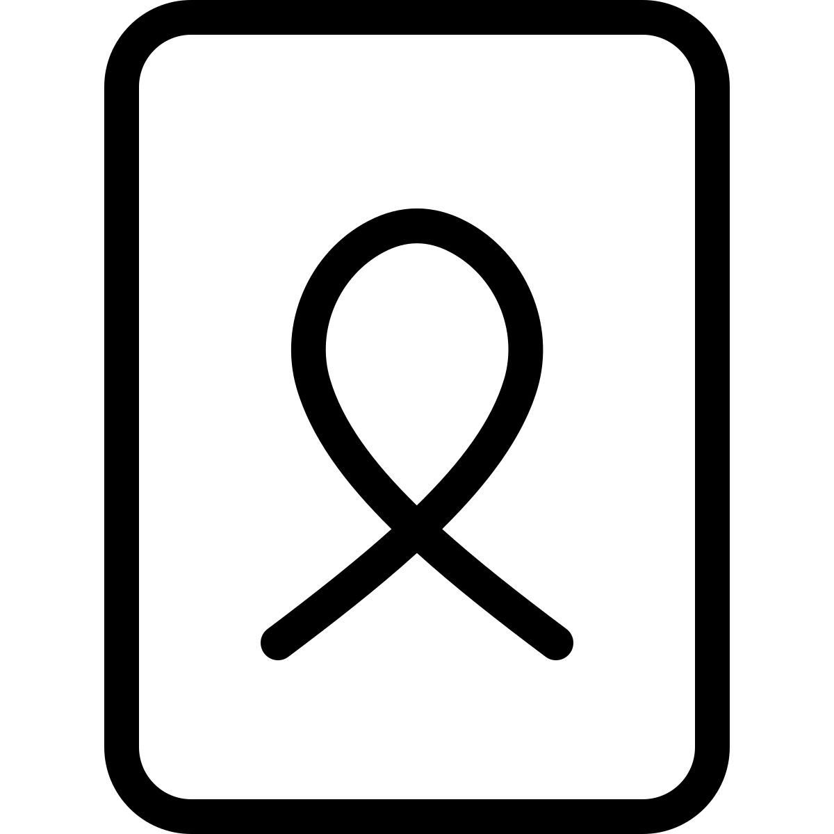 ficha de paciente com câncer icon