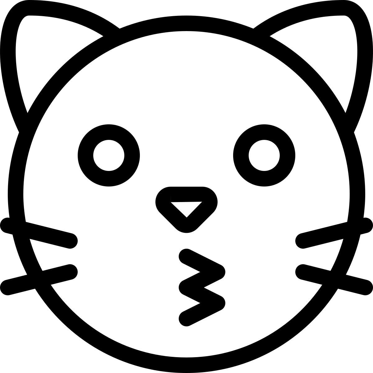 emoji de gato besándose icon