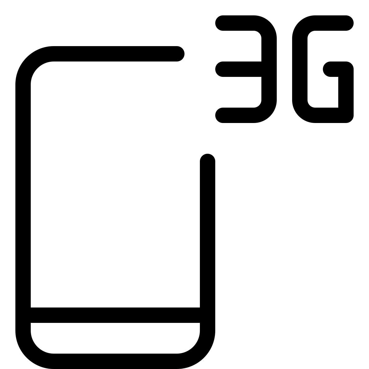 3g phone icon