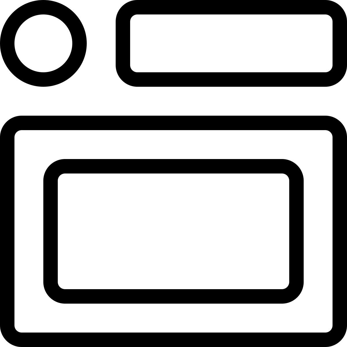 content layout icon