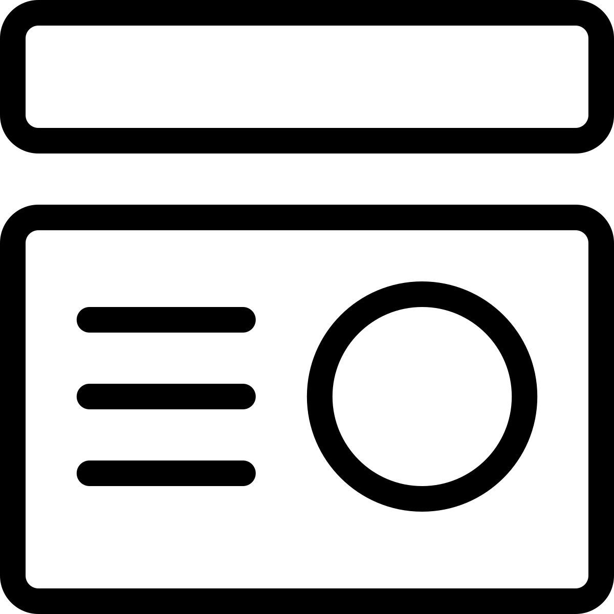 대시보드 레이아웃 icon