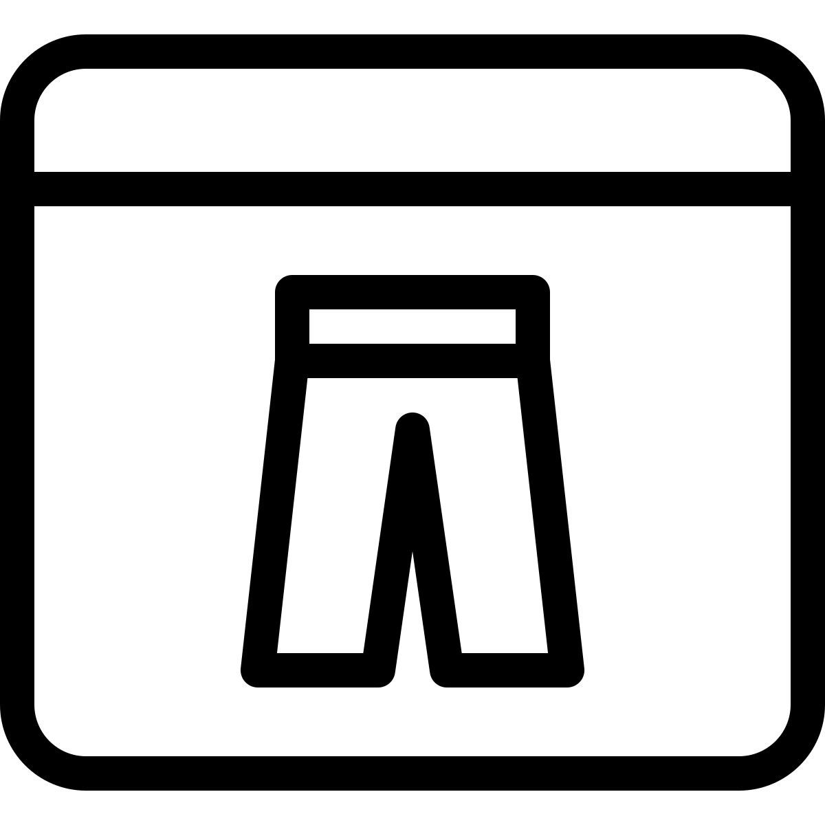 online bekleidungsgeschäft icon