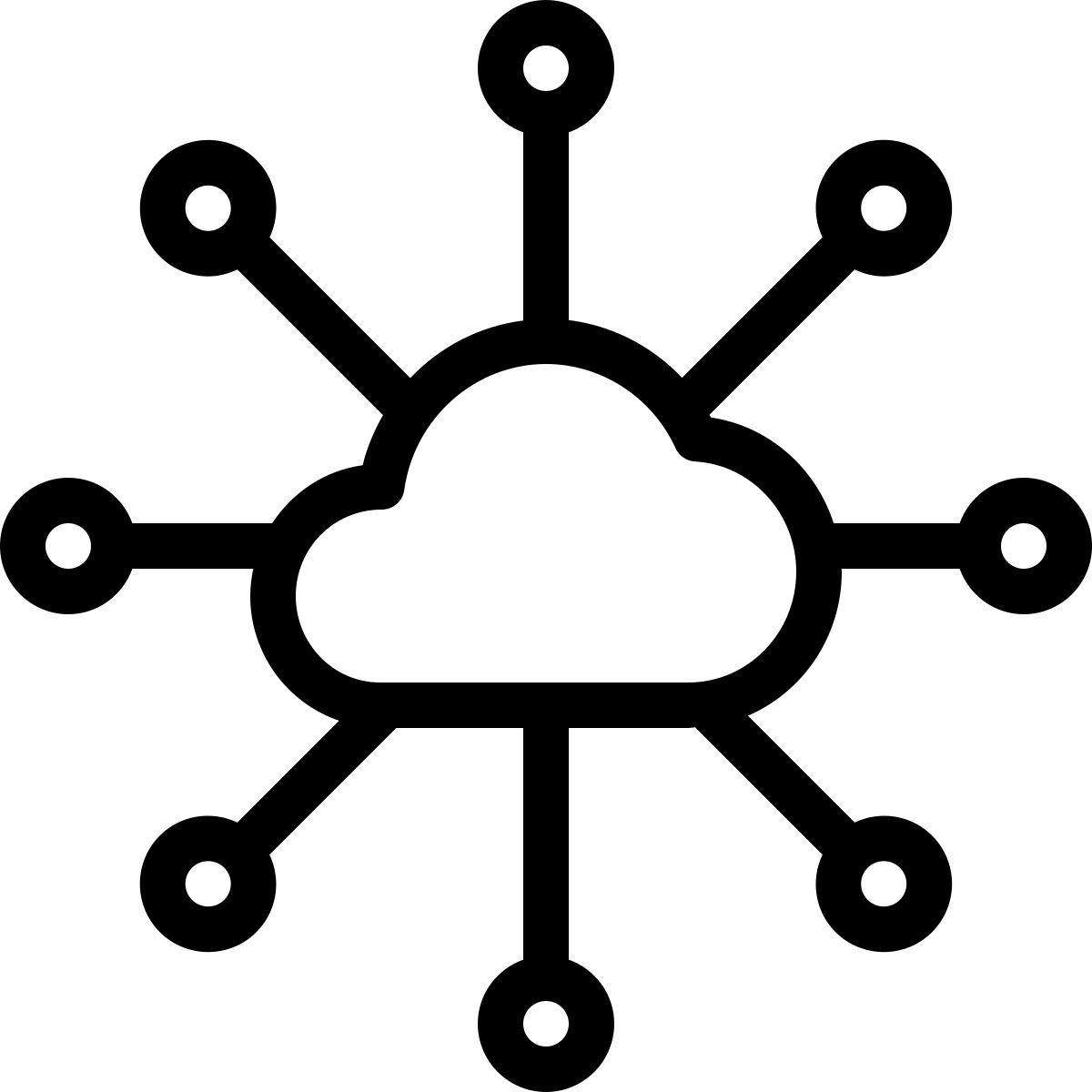cloud network icon