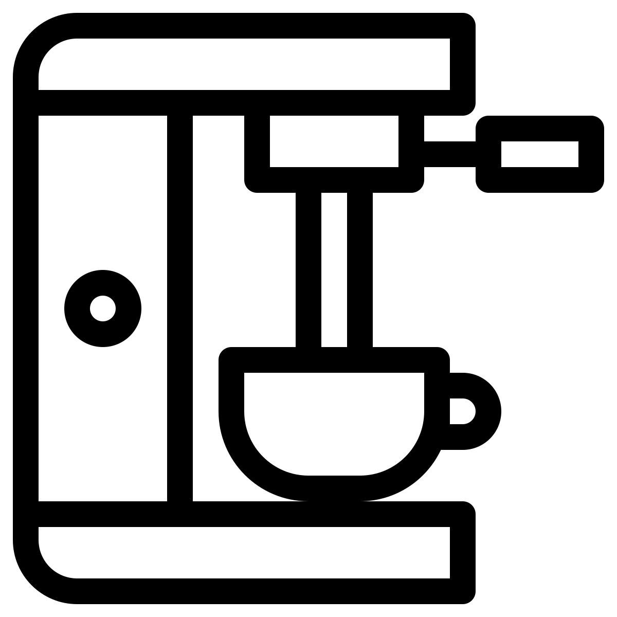 máquina de café icon
