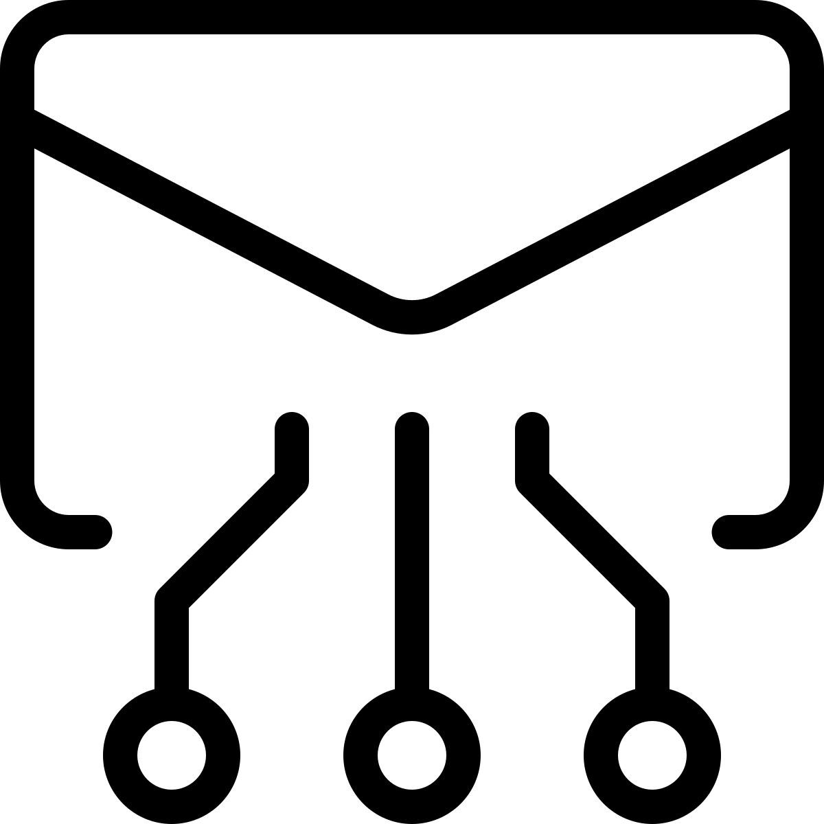 네트워크 메시지 icon