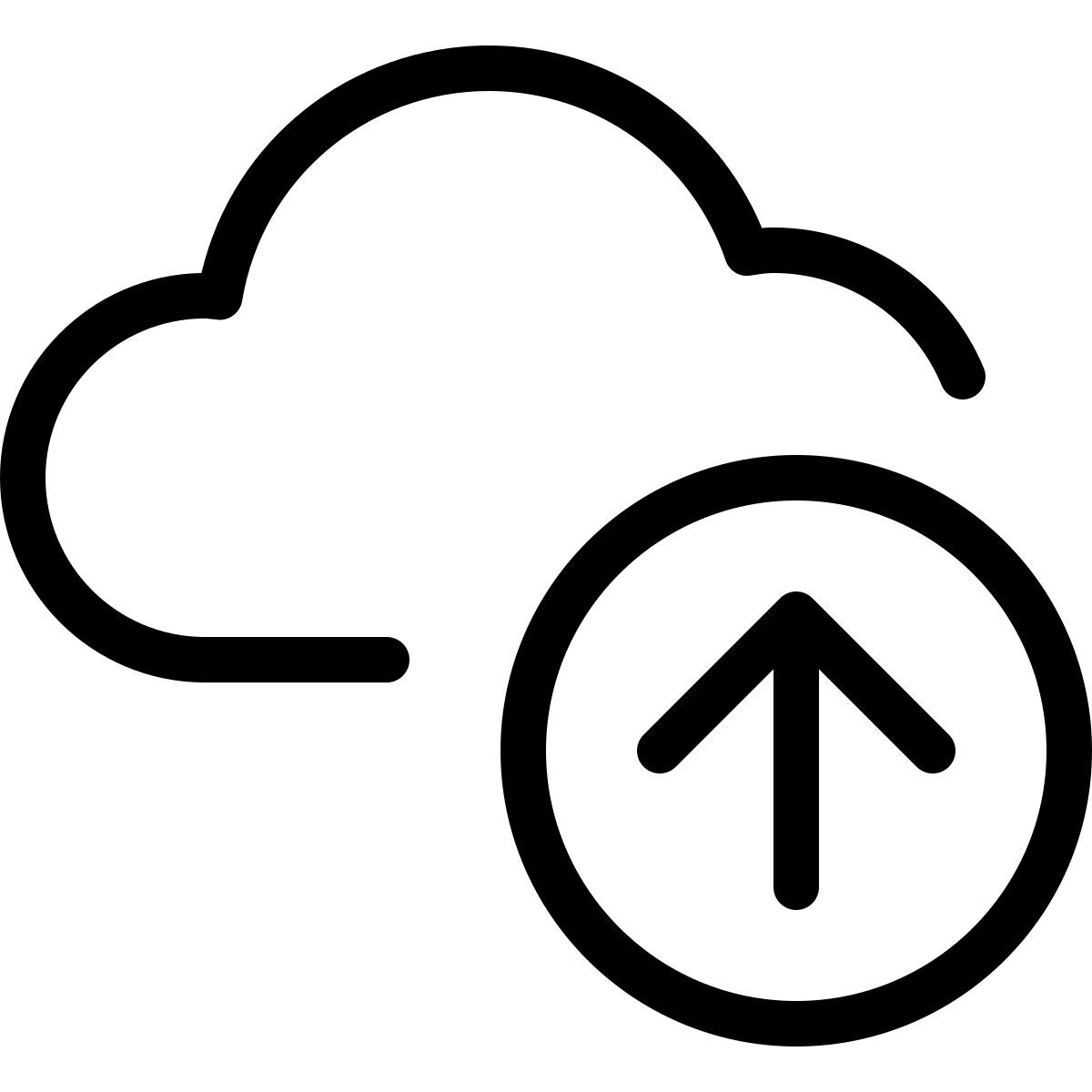 cloud upload icon