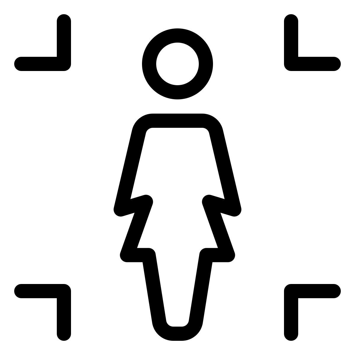 ritaglia l'immagine dell'utente icon