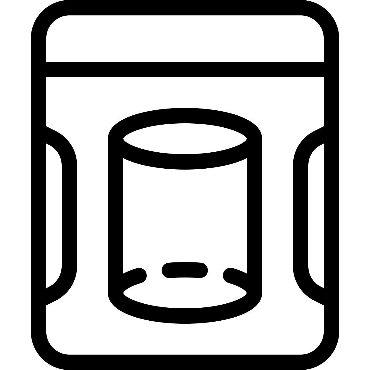 3d cylinder print icon