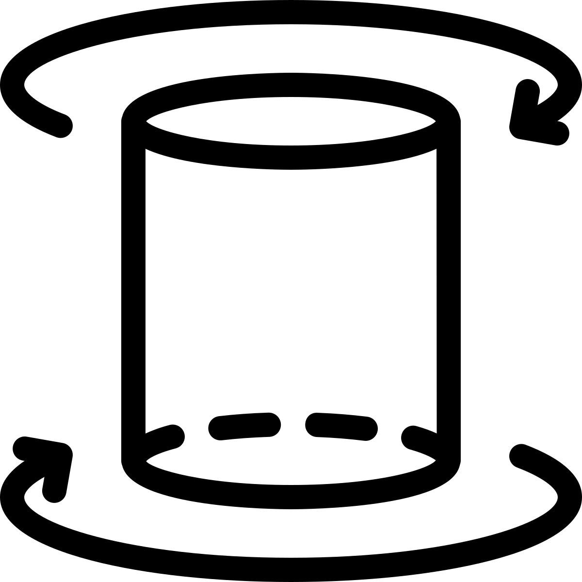 rotate cylinder icon