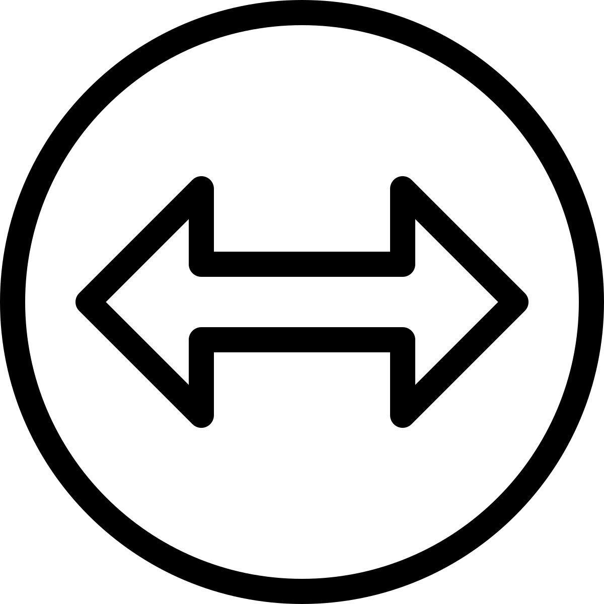 double headed arrow icon