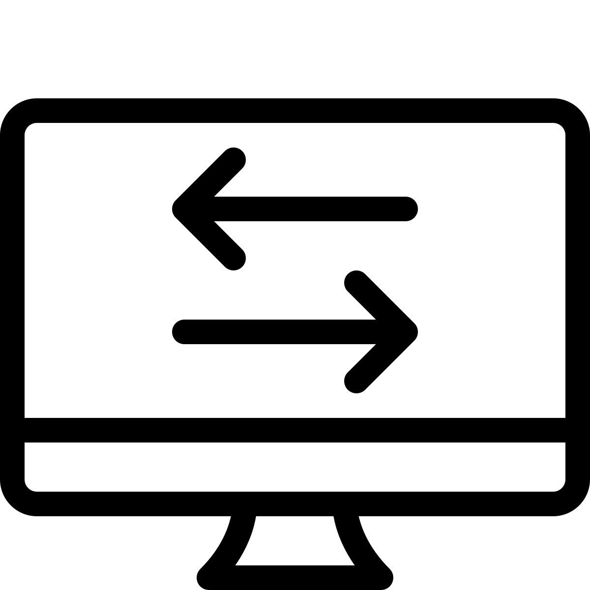 desktop data transfer icon