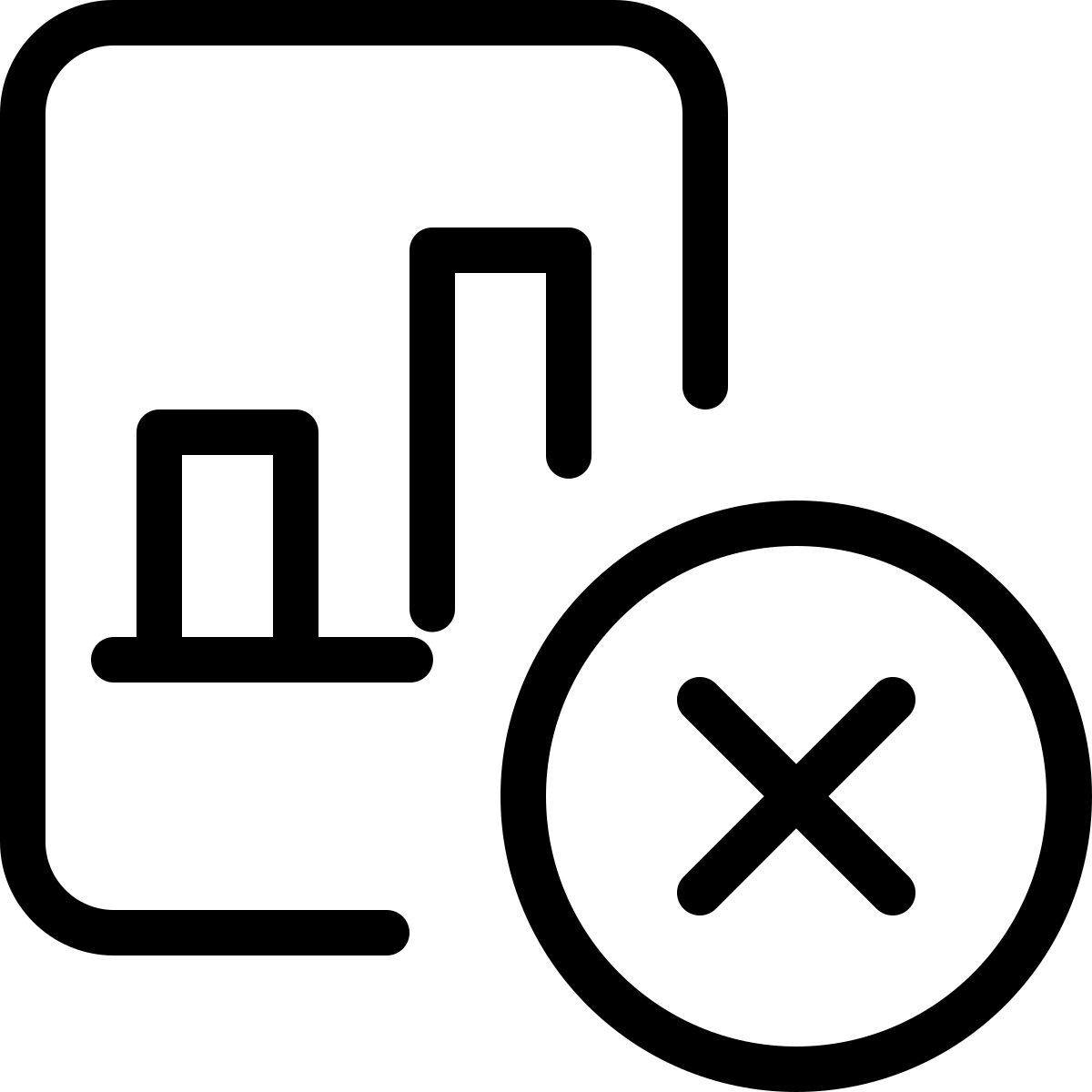 bericht löschen icon