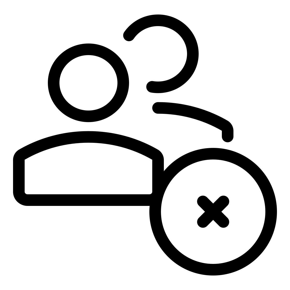 delete user data icon