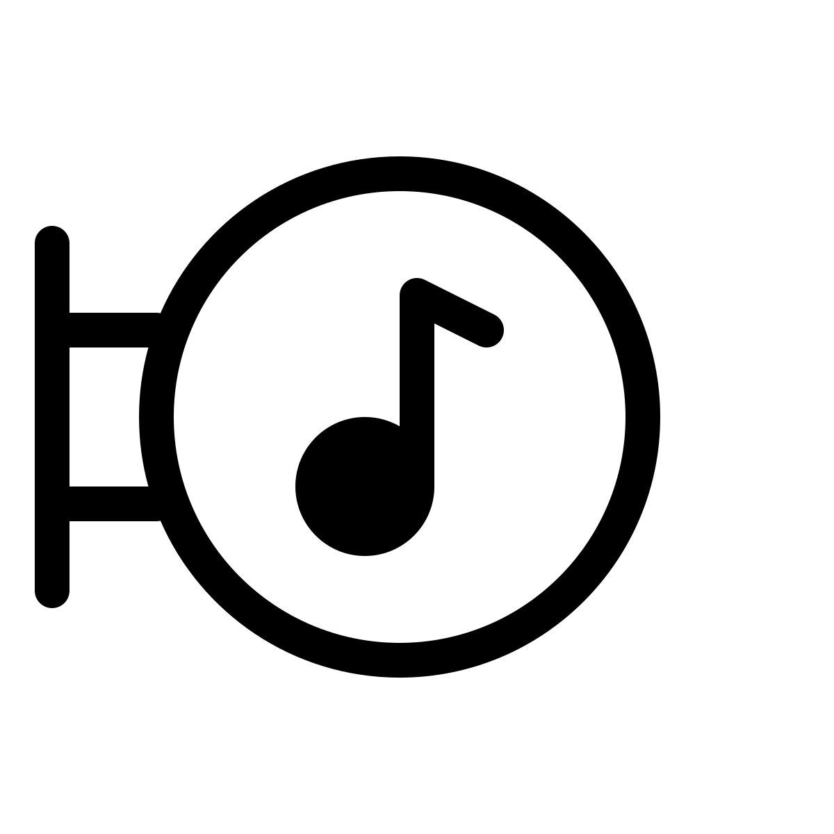 야외 음악 표지판 icon