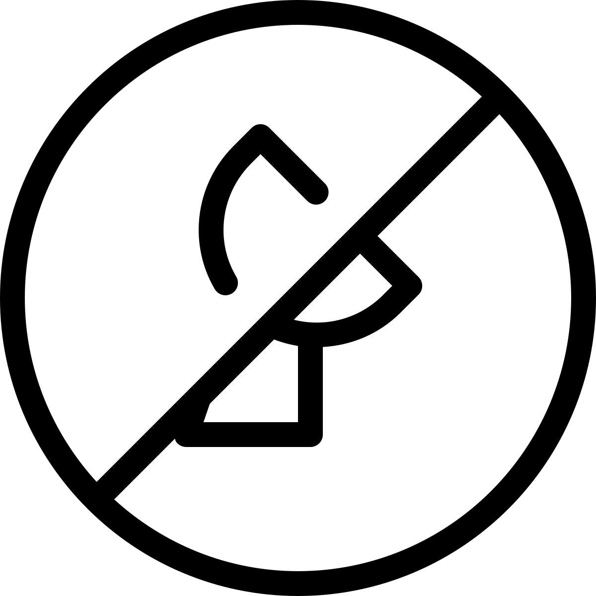 nessuna parabola satellitare icon