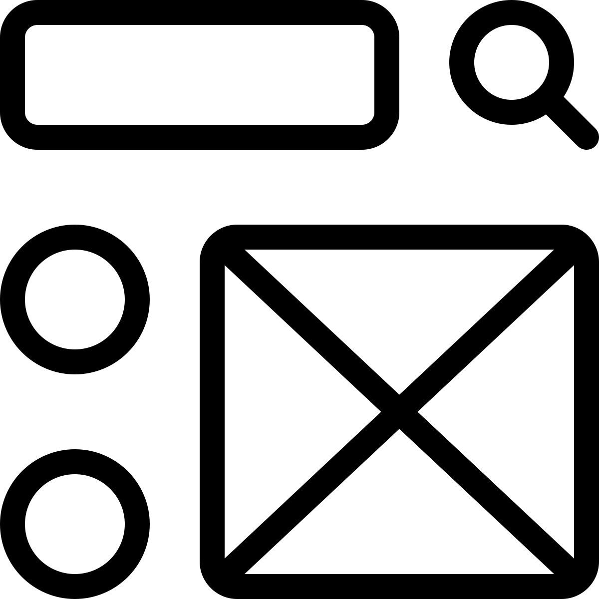 webdesign layout icon