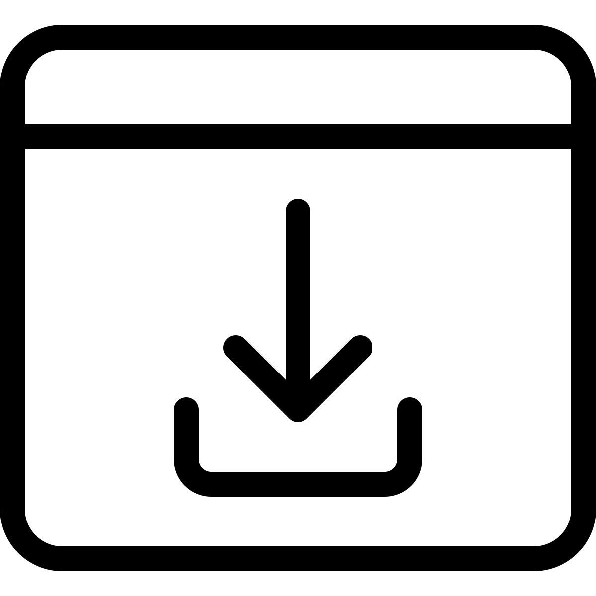 browser download icon