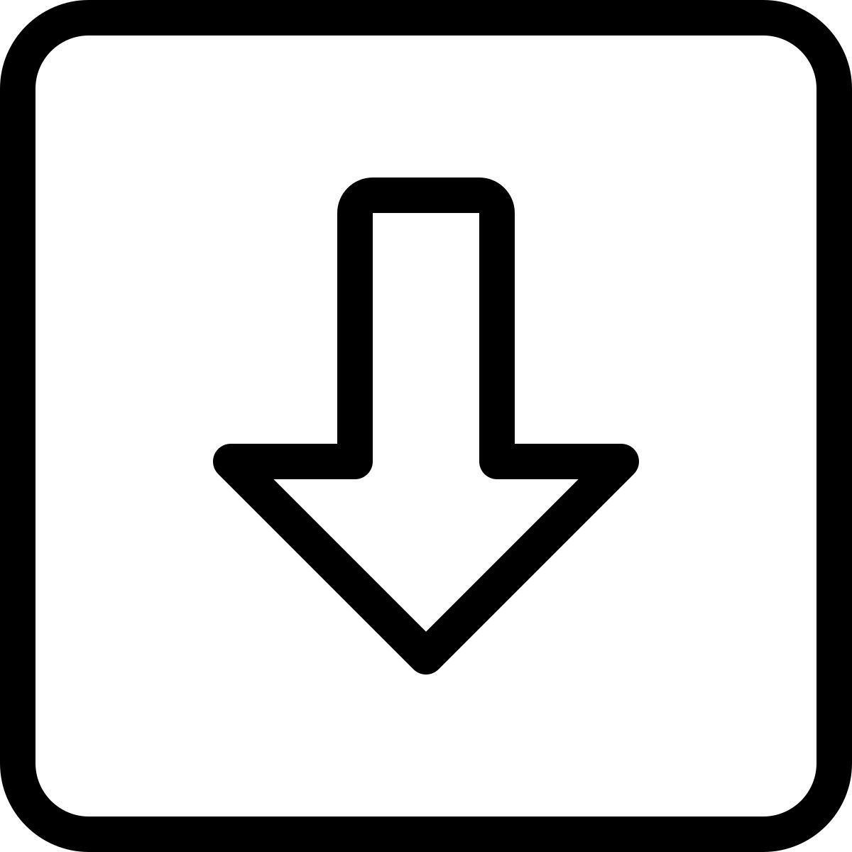 download arrow icon