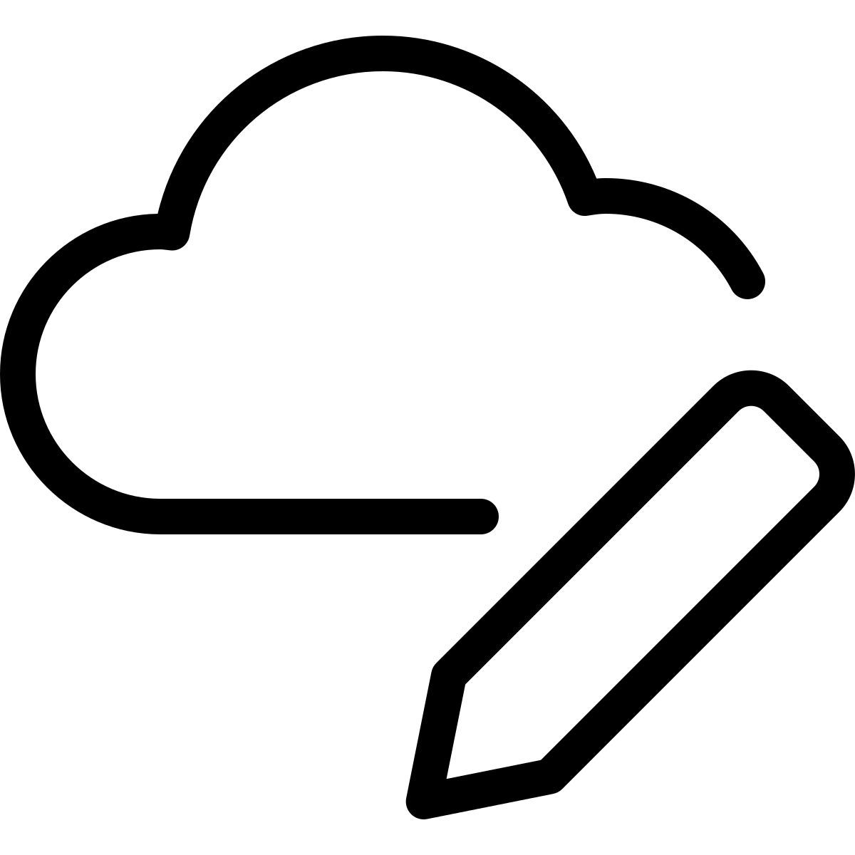 modifier le nuage icon