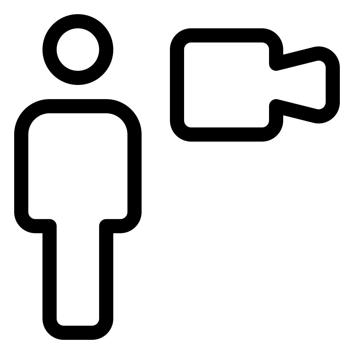 锁定期间全光 tal revivo 期间外部员工进行视频聊天会议 icon