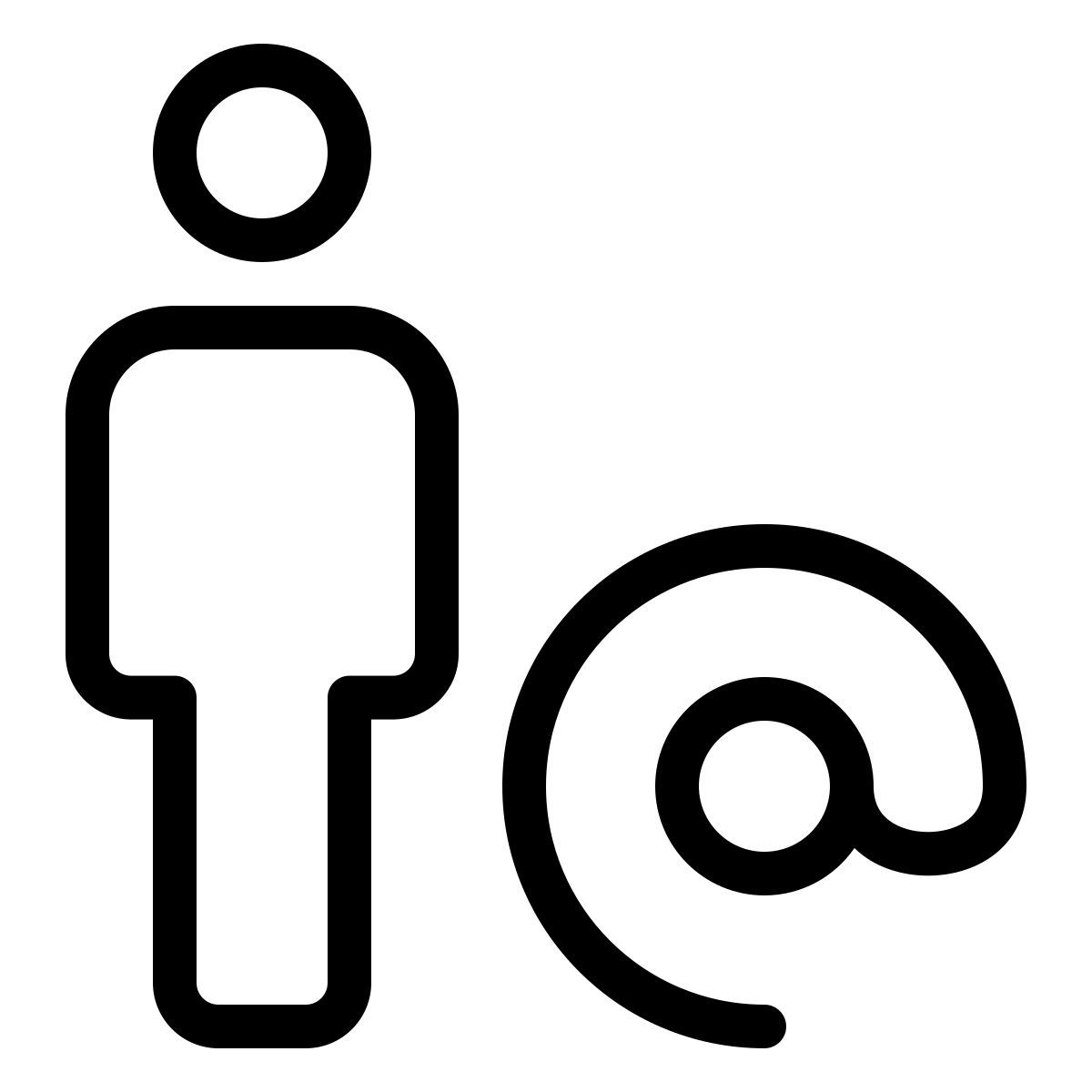 email dell'utente icon