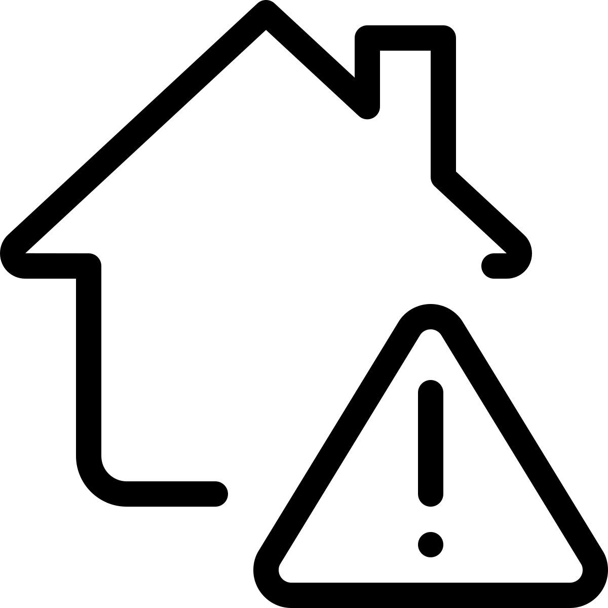 home error icon