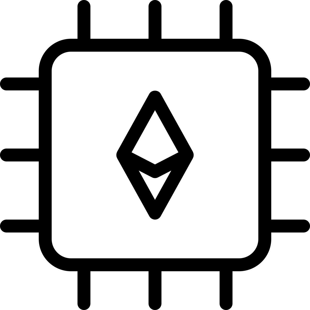ethereum chip icon