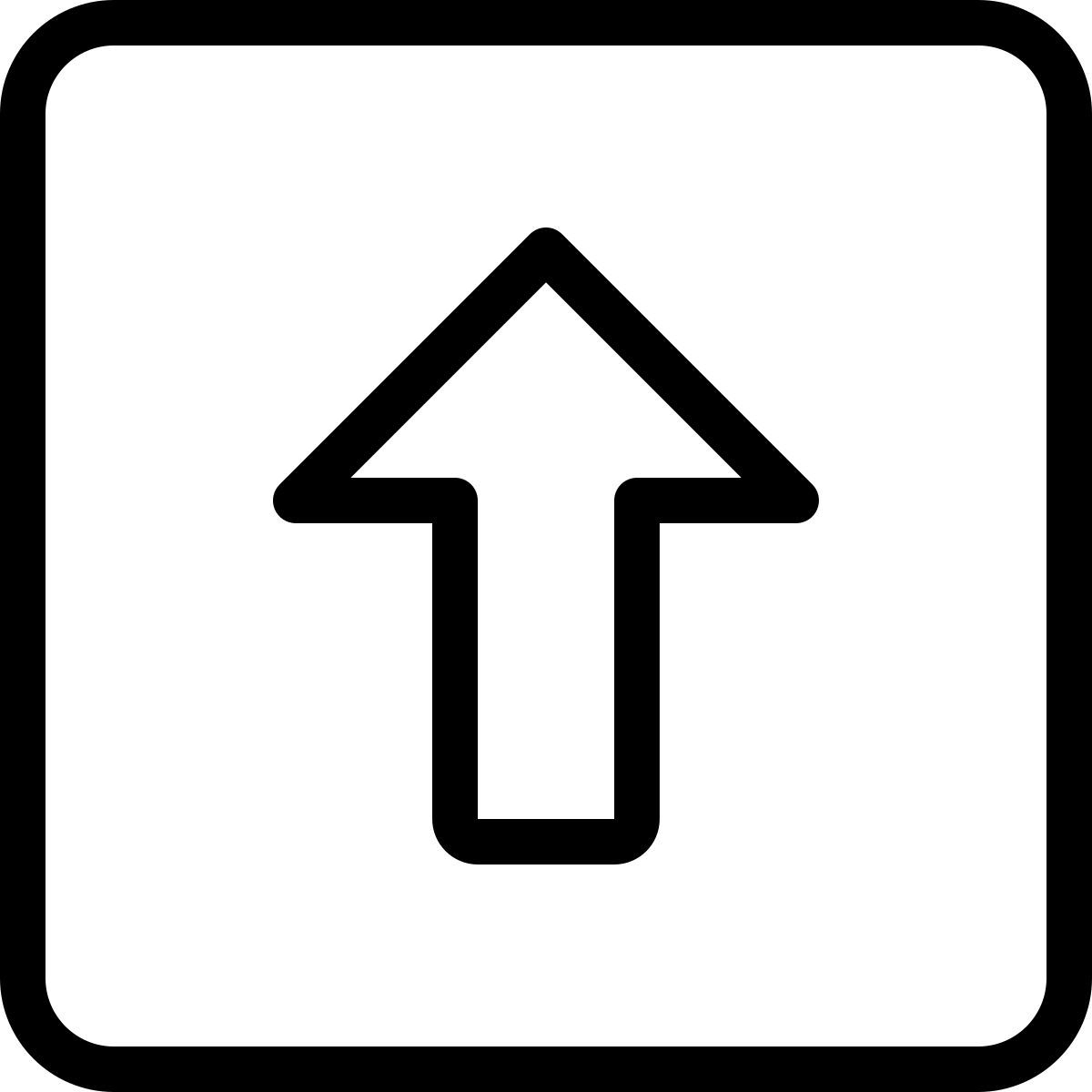 freccia di caricamento icon