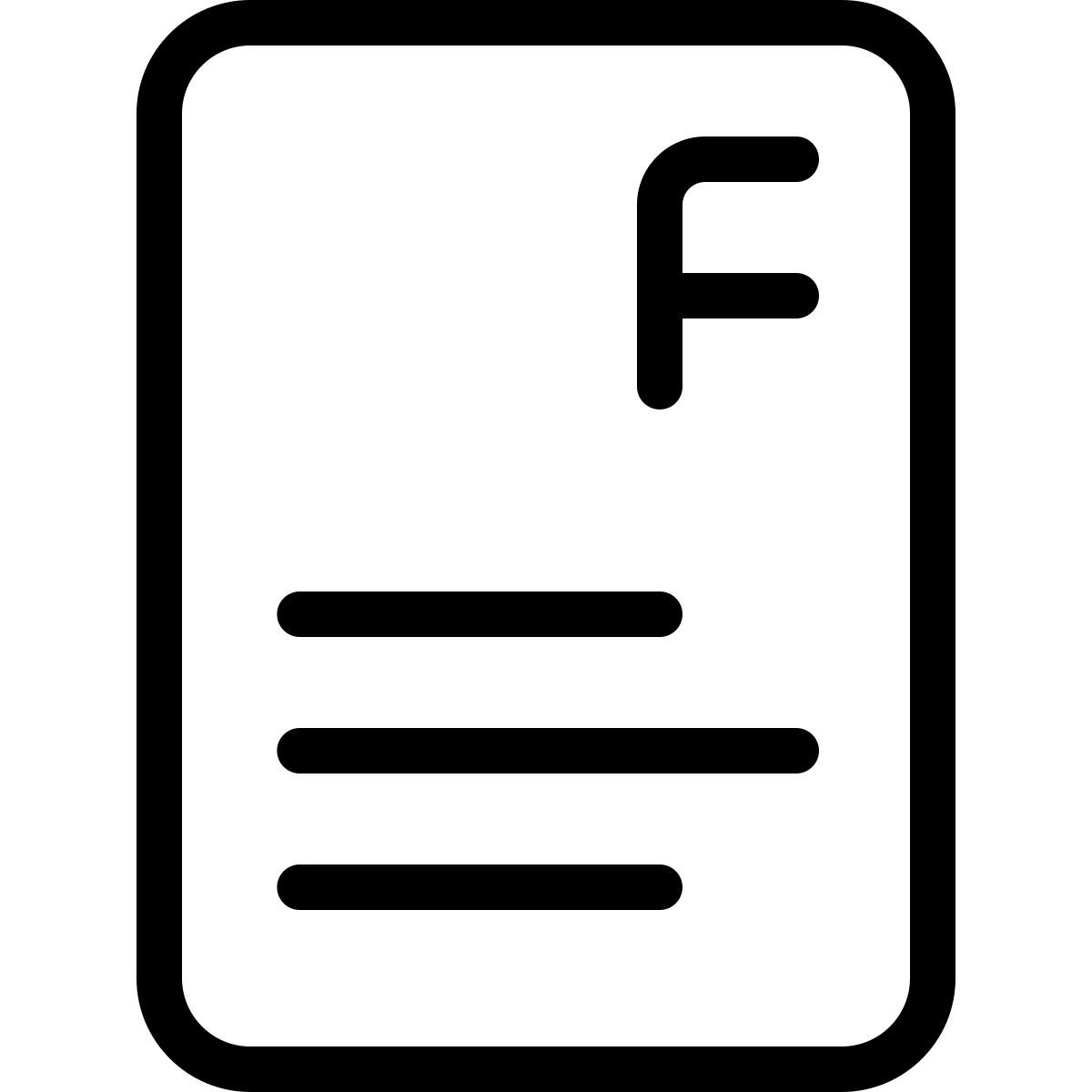 f grade icon