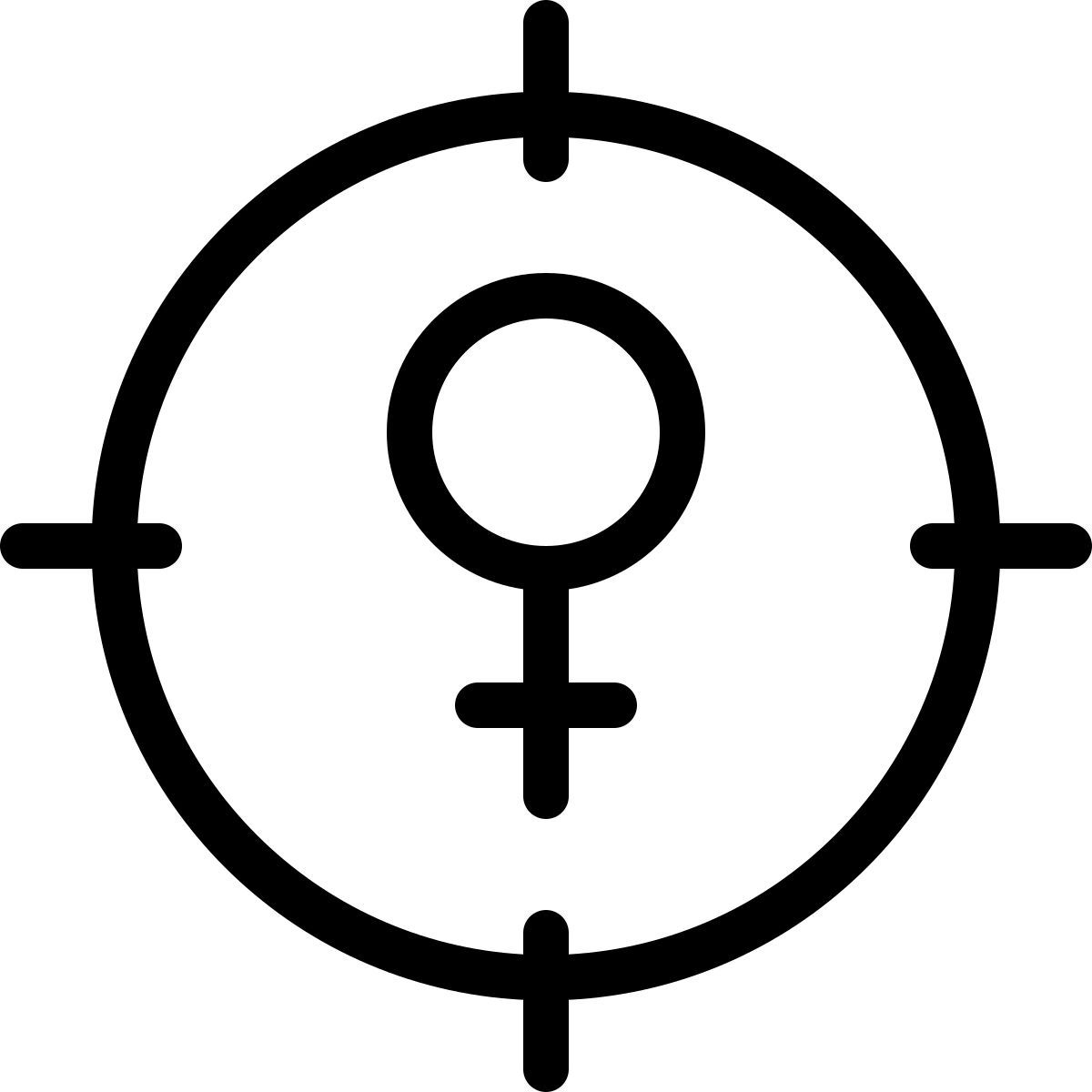 objetivo femenino icon