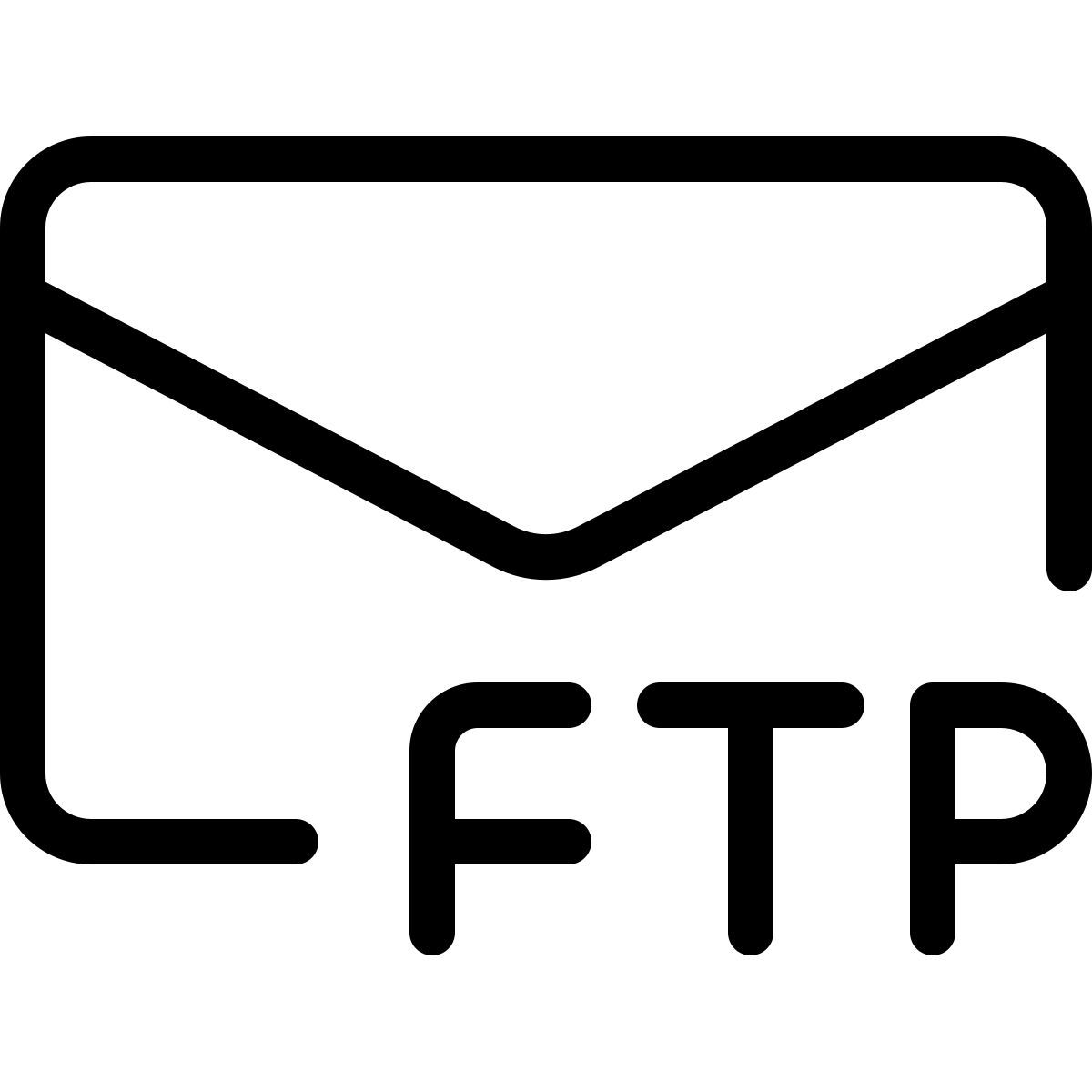 mail ftp icon