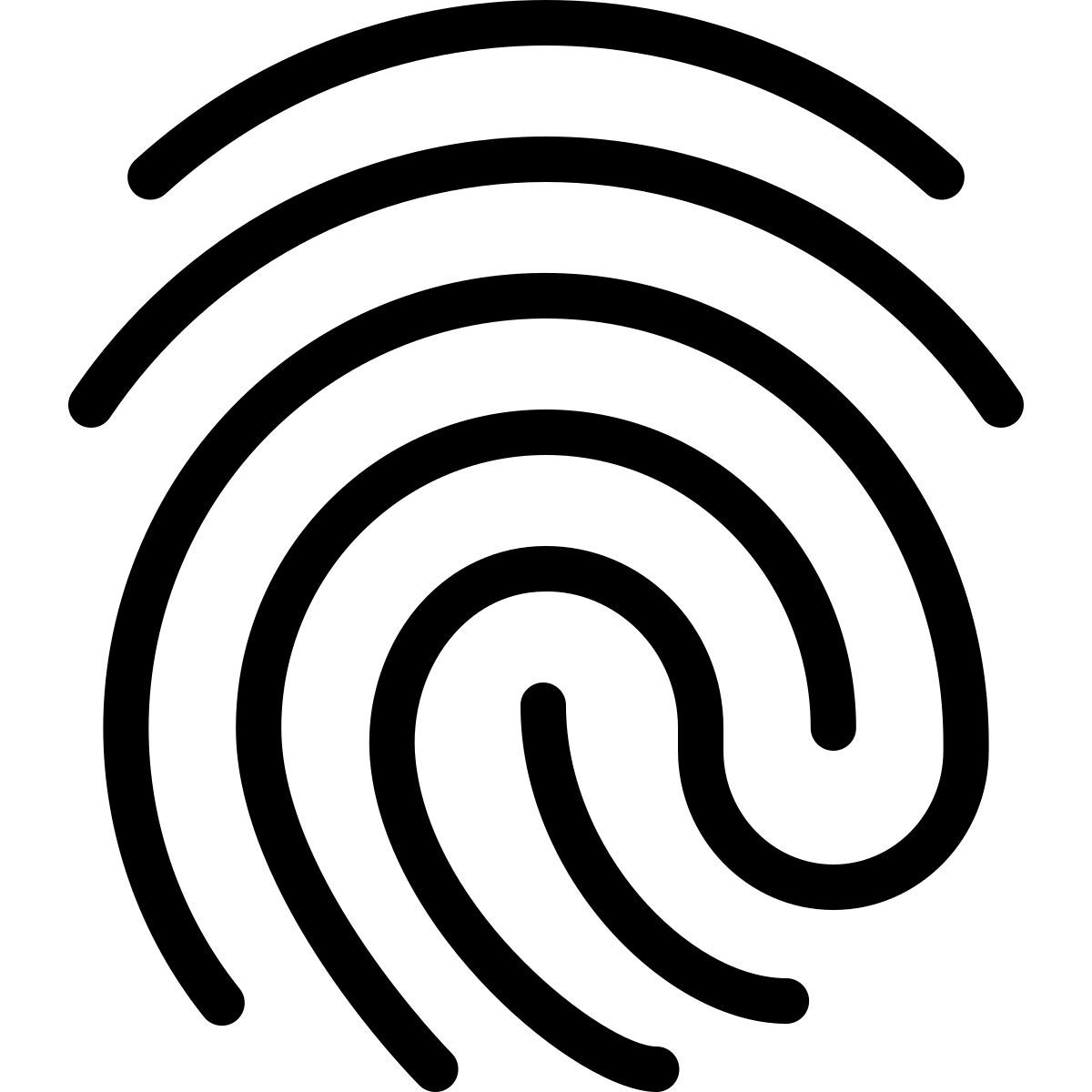 fingerprint icon