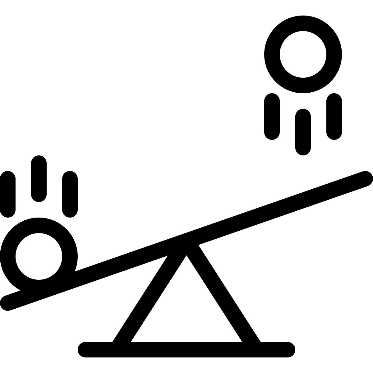 不平衡的跷跷板 icon