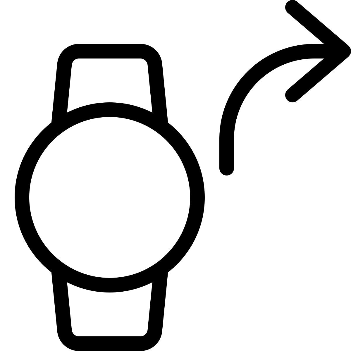 transférer depuis smartwatch icon