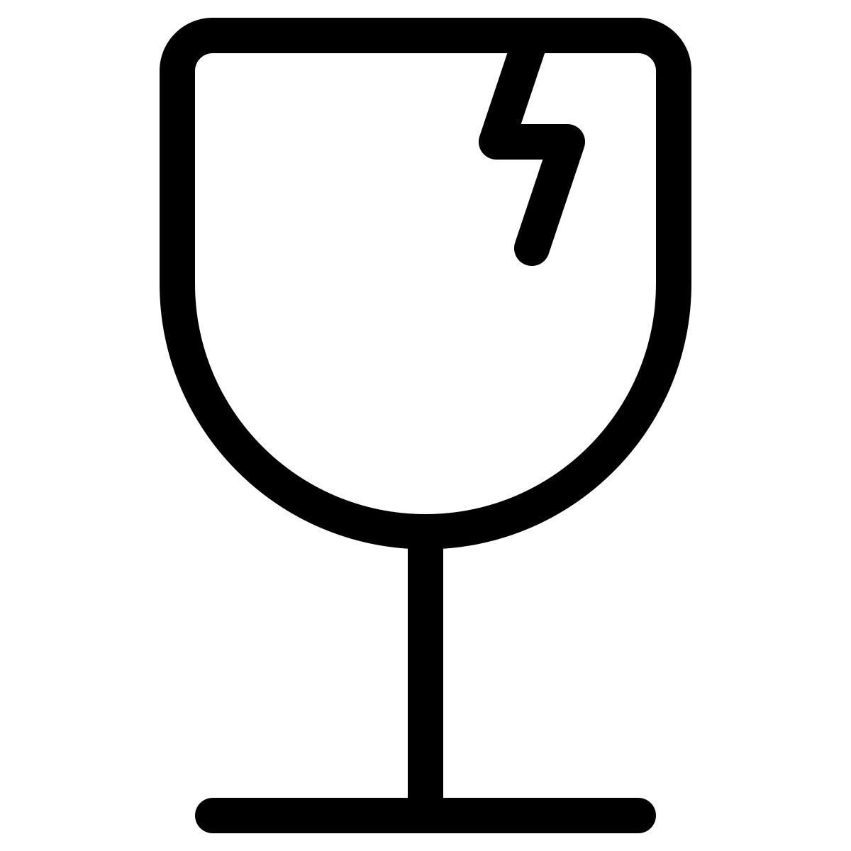 부서지기 쉬운 icon