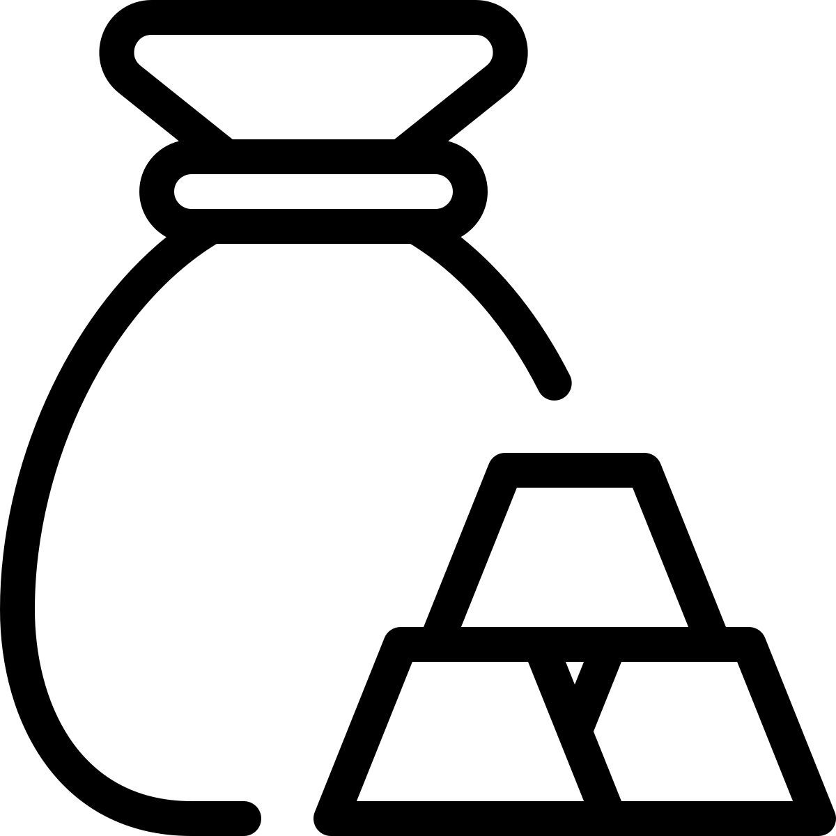 돈가방과 금괴 icon