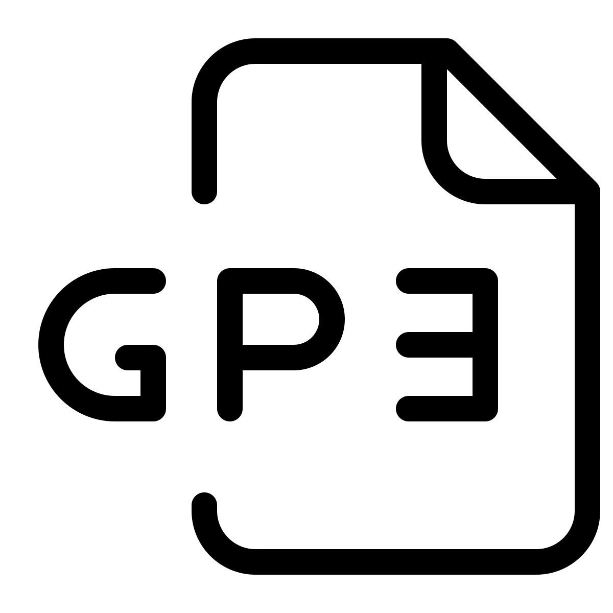 gp3 datei icon