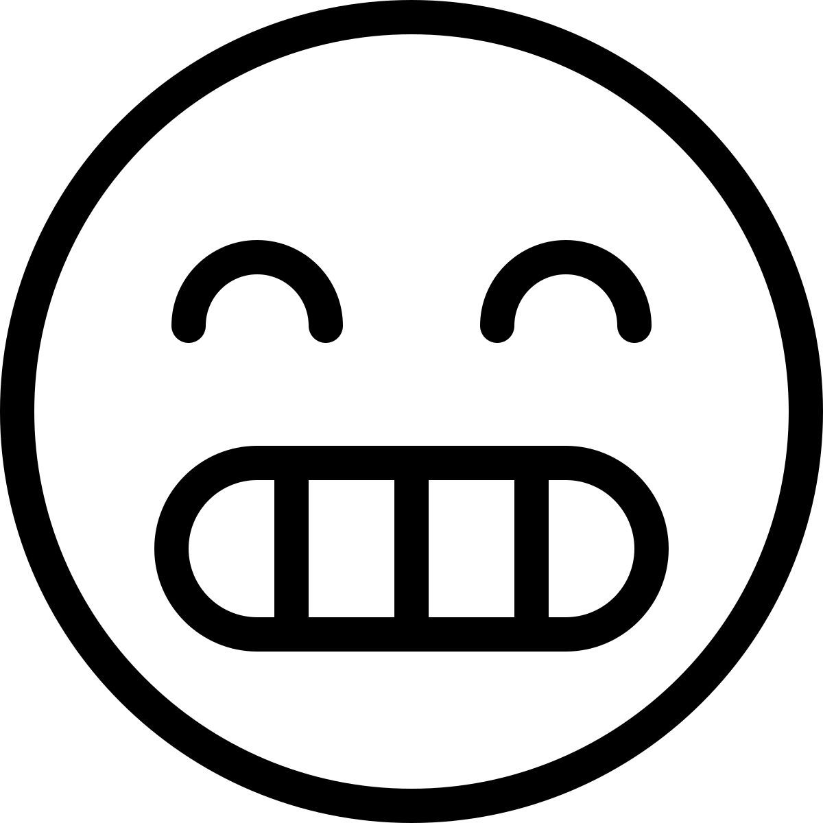 grinning emoji icon