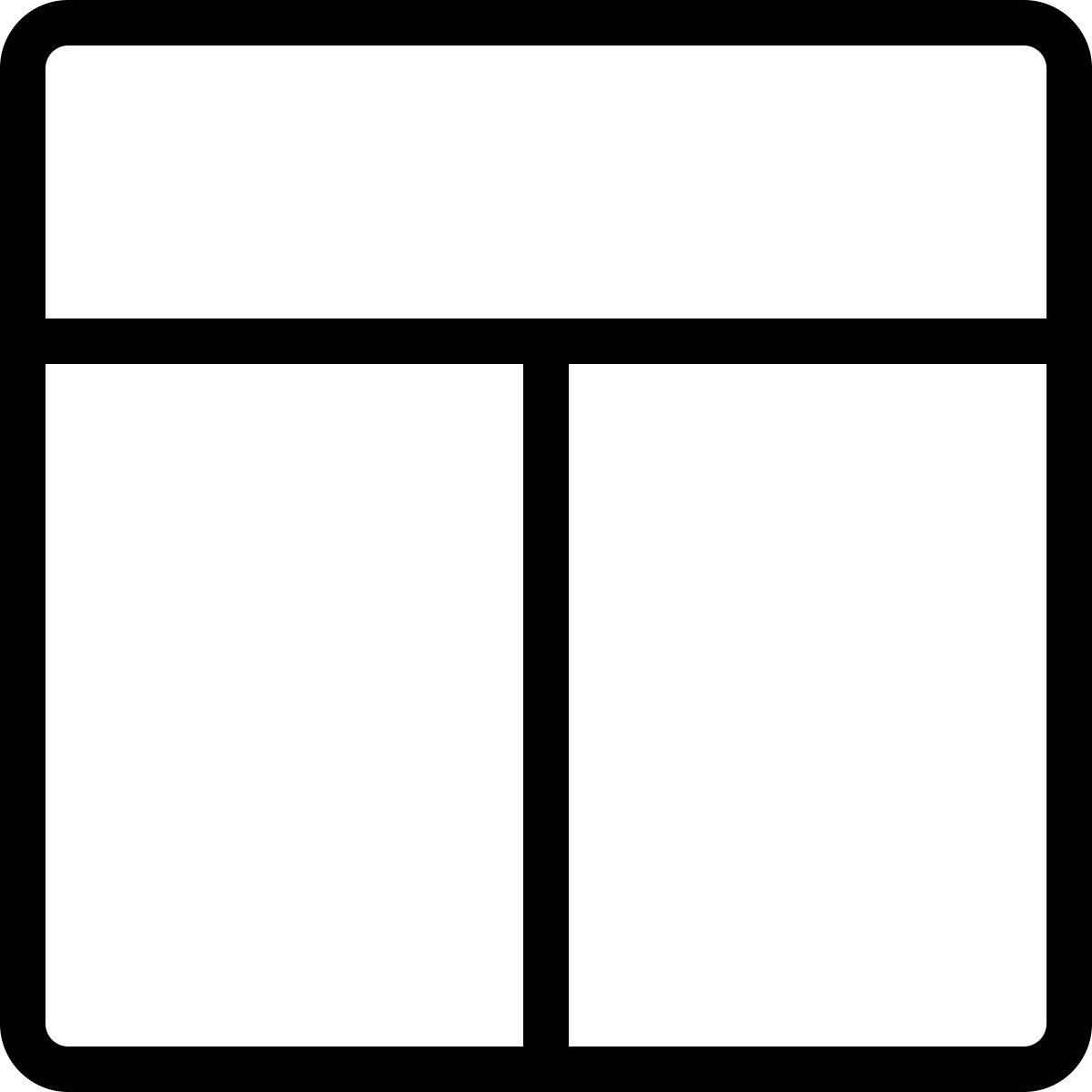 table with title icon