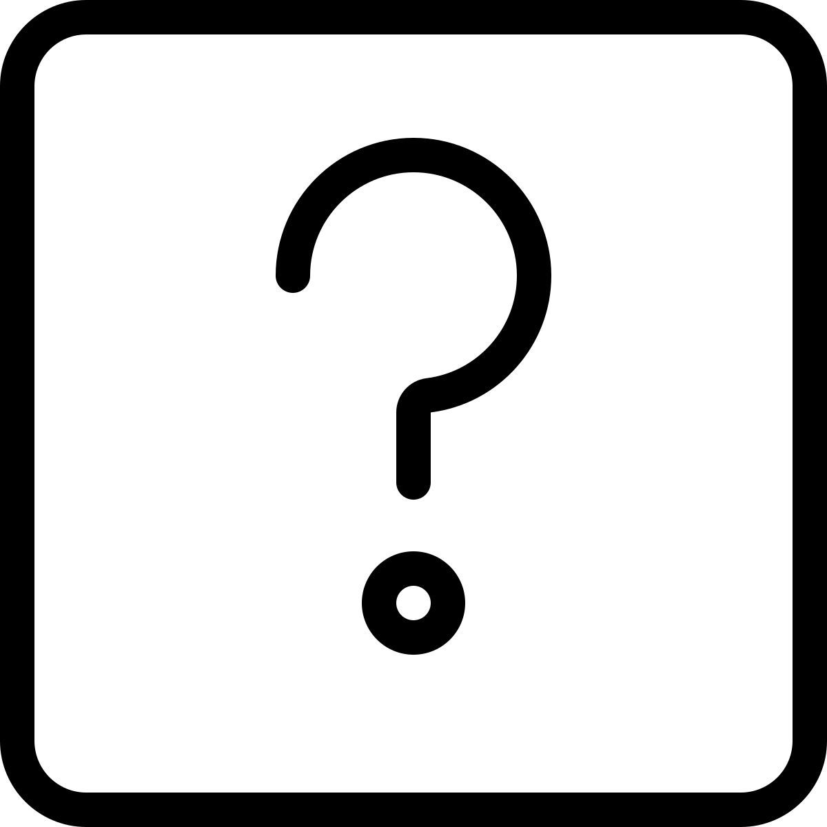 question mark icon
