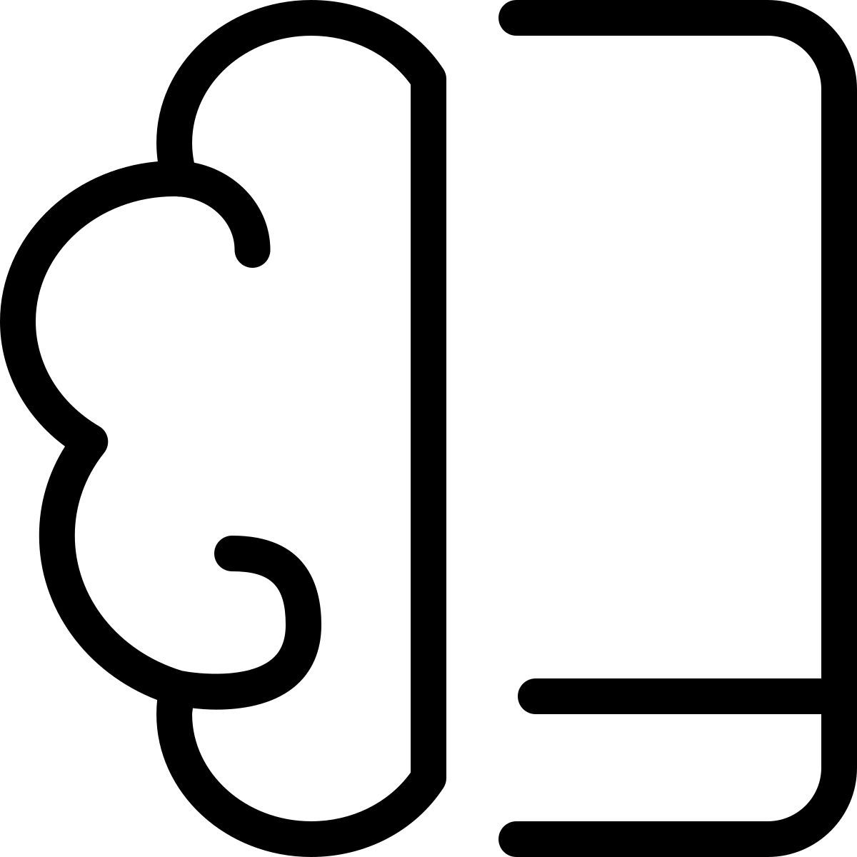 mobile brain icon
