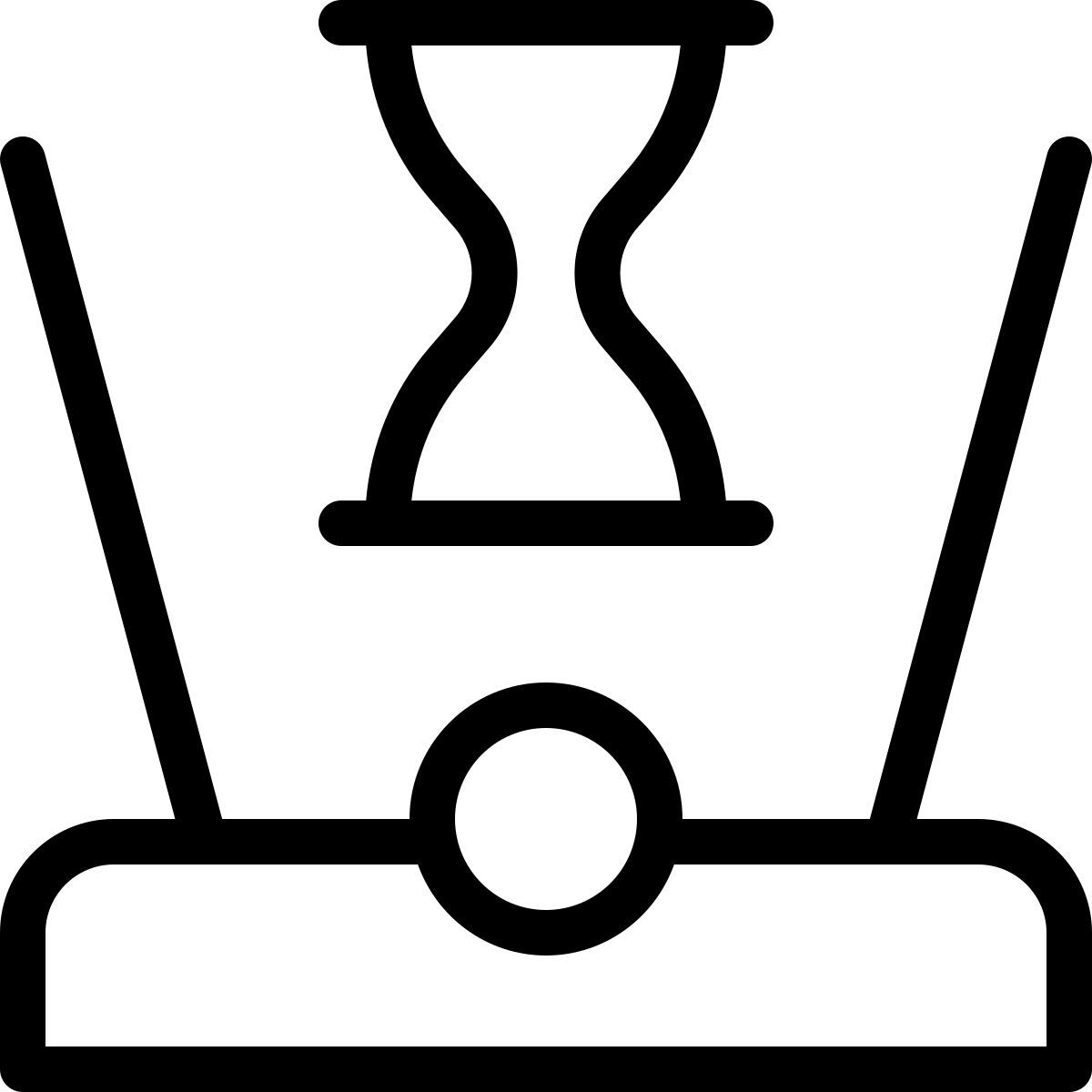 sanduhr hologramm icon