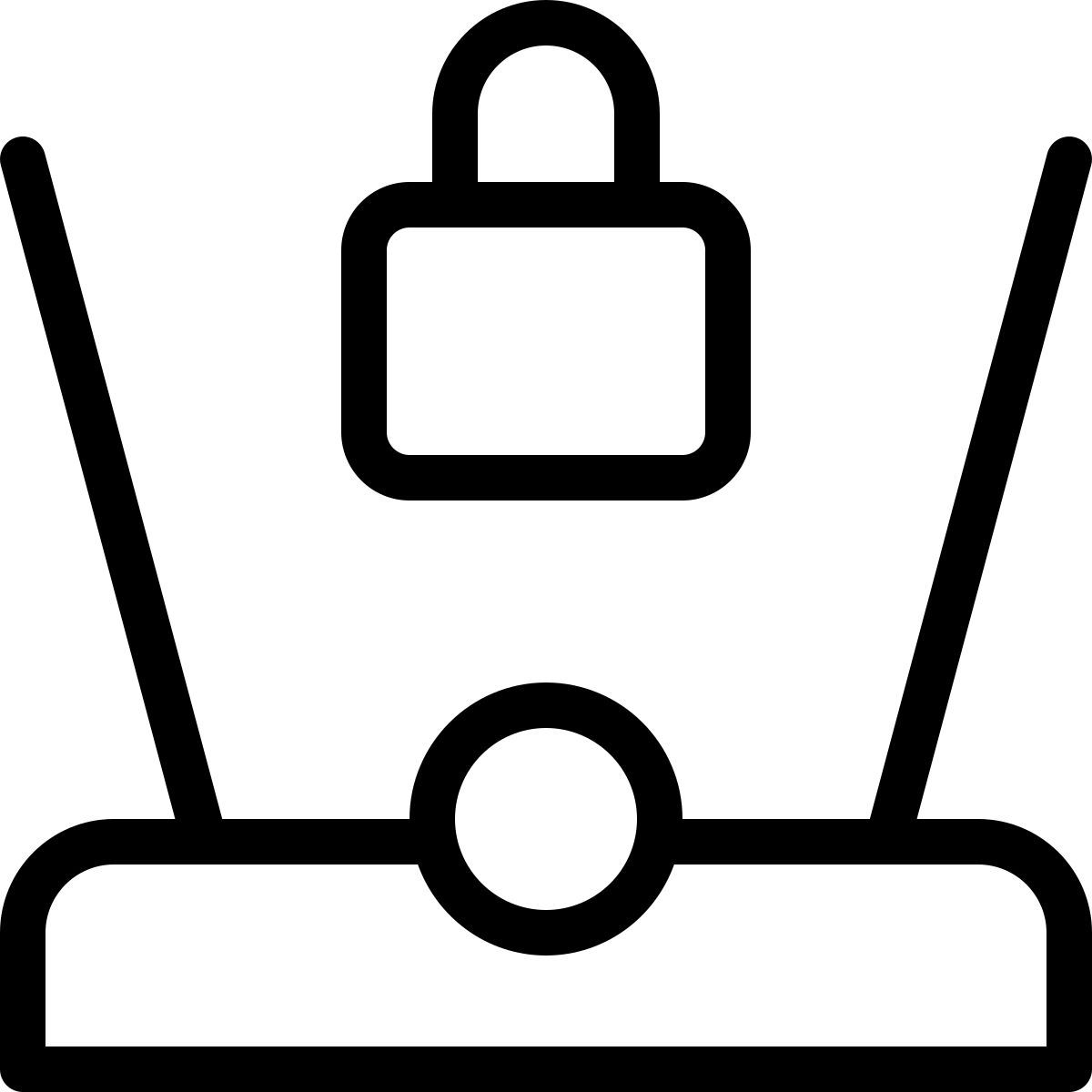 holograma de candado icon