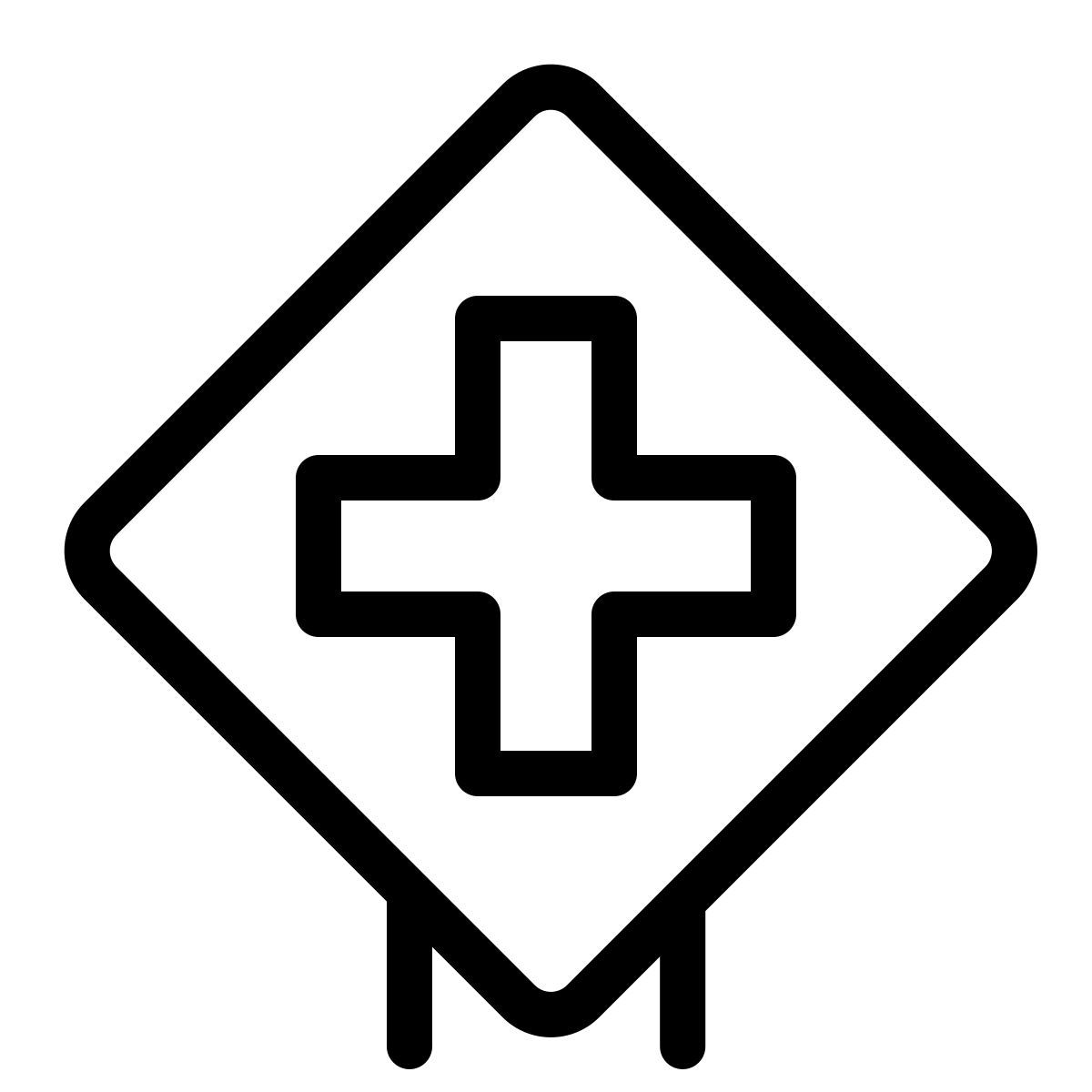 cartello dell'ospedale icon