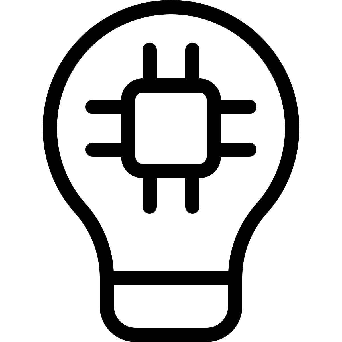 microprocessor idea icon