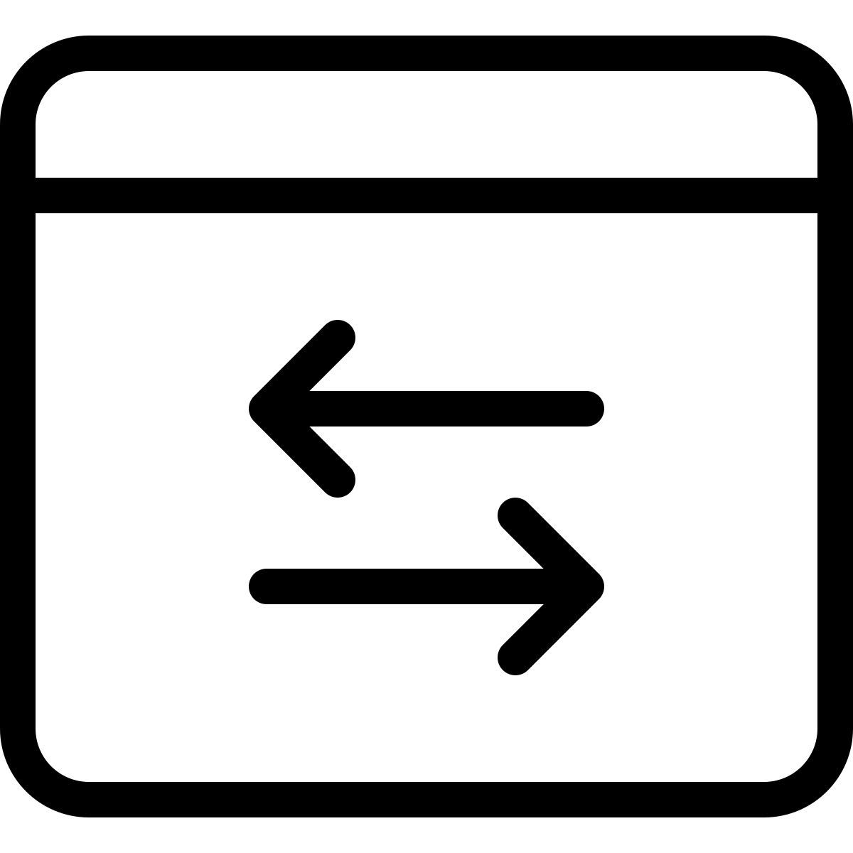 transferencia de datos del navegador icon
