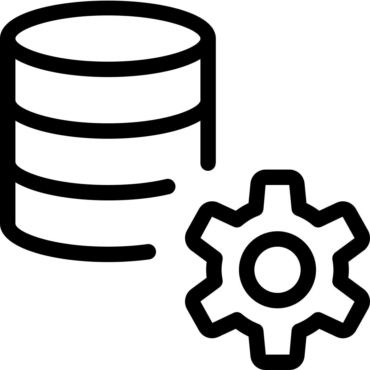 database settings icon